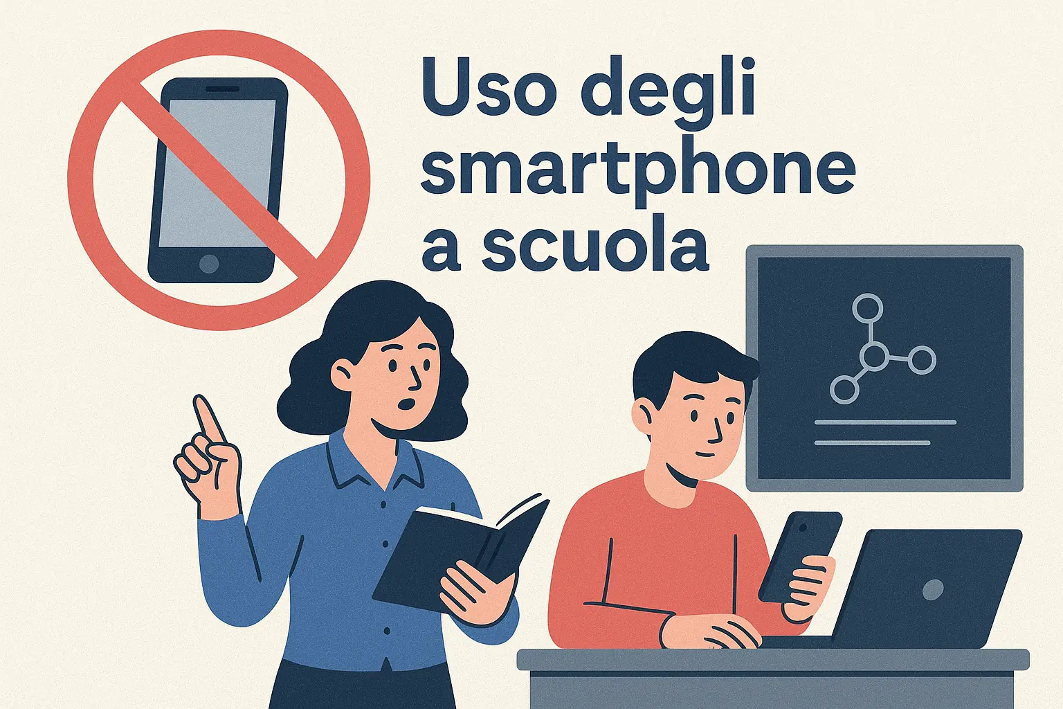 stop agli smartphone-scuola-circolare MIM